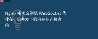 nginx 中怎么测试 websocket 代理在千级并发下的内存与连接占用