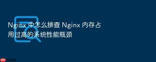 Nginx 中怎么排查 Nginx 内存占用过高的系统性能瓶颈