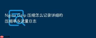 nginx gzip 压缩怎么记录详细的压缩率与流量日志