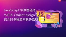 javascript 中原型链怎么在与 object.assign 结合时保留源对象的原型