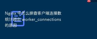 nginx 中怎么排查客户端连接数统计超出 worker_connections 的原因