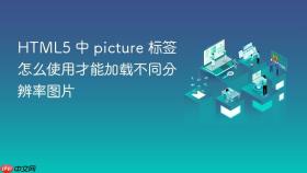 html5 中 picture 标签怎么使用才能加载不同分辨率图片