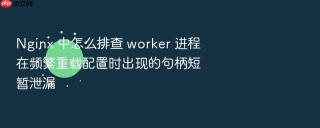 Nginx 中怎么排查 worker 进程在频繁重载配置时出现的句柄短暂泄漏