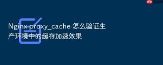 nginx proxy_cache 怎么验证生产环境中的缓存加速效果