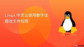 Linux 中怎么使用数字法修改文件权限