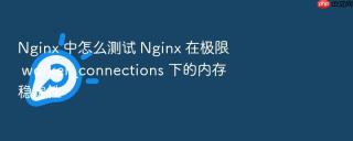 Nginx 中怎么测试 Nginx 在极限 worker_connections 下的内存稳定性