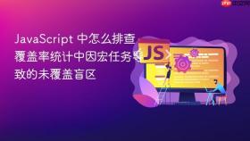 javascript 中怎么排查覆盖率统计中因宏任务导致的未覆盖盲区