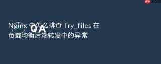 Nginx 中怎么排查 Try_files 在负载均衡后端转发中的异常