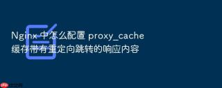 Nginx 中怎么配置 proxy_cache 缓存带有重定向跳转的响应内容