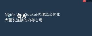 Nginx WebSocket代理怎么优化大量长连接的内存占用