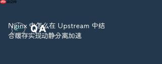 Nginx 中怎么在 Upstream 中结合缓存实现动静分离加速