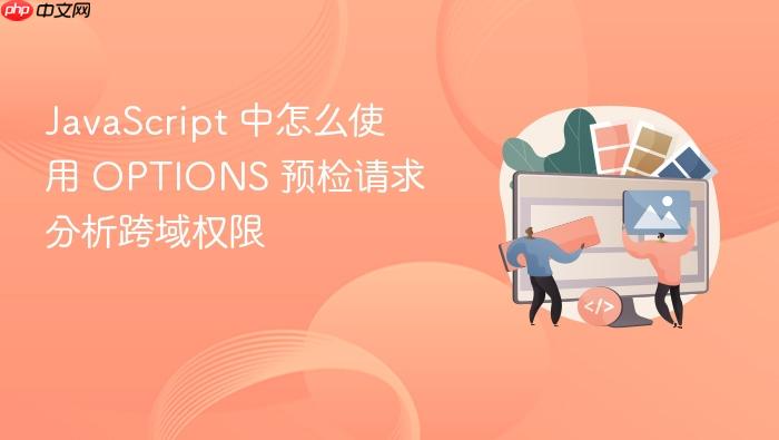 javascript 中怎么使用 options 预检请求分析跨域权限