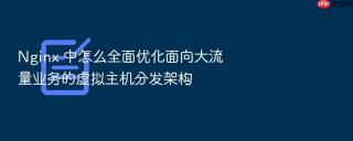 Nginx 中怎么全面优化面向大流量业务的虚拟主机分发架构