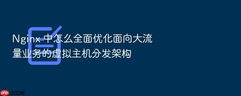 nginx 中怎么全面优化面向大流量业务的虚拟主机分发架构
