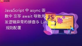 javascript 中 async 函数中 忘写 await 导致并发逻辑异常的排查与 lint 规则配置