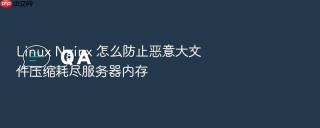 linux nginx 怎么防止恶意大文件压缩耗尽服务器内存