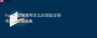 vue 3 逻辑复用怎么实现验证码冷却的逻辑抽象