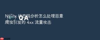 nginx 状态码分析怎么处理恶意爬虫引发的 4xx 流量攻击
