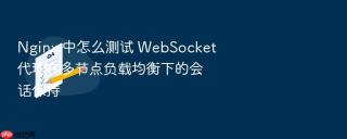 nginx 中怎么测试 websocket 代理在多节点负载均衡下的会话保持