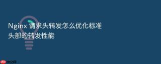 Nginx 请求头转发怎么优化标准头部的转发性能