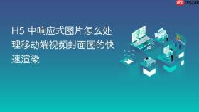 h5 中响应式图片怎么处理移动端视频封面图的快速渲染