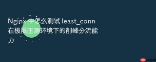nginx 中怎么测试 least_conn 在极限压测环境下的削峰分流能力