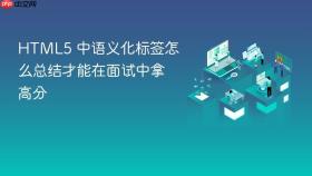 html5 中语义化标签怎么总结才能在面试中拿高分