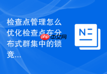 检查点管理怎么优化检查点在分布式群集中的锁竞争开销