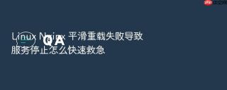 linux nginx 平滑重载失败导致服务停止怎么快速救急