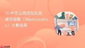 js 中怎么用闭包实现缓存函数(memoization)计算结果