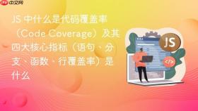 js 中什么是代码覆盖率(code coverage)及其四大核心指标(语句、分支、函数、行覆盖率)是什么