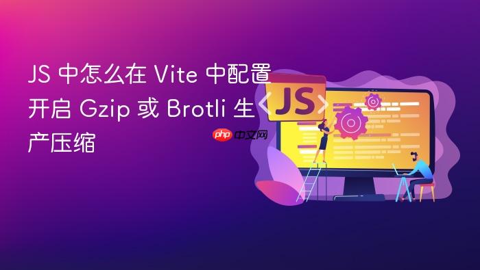 js 中怎么在 vite 中配置开启 gzip 或 brotli 生产压缩