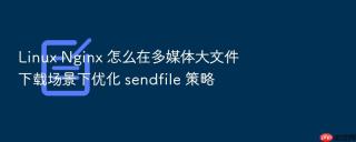 linux nginx 怎么在多媒体大文件下载场景下优化 sendfile 策略