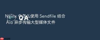 nginx 中怎么使用 sendfile 结合 aio 异步传输大型媒体文件