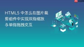 html5 中怎么在图片裁剪组件中实现双指缩放与单指拖拽交互