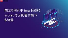响应式网页中 img 标签的 srcset 怎么配置才能节省流量