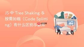 js 中 tree shaking 与按需加载(code splitting)有什么区别与联系