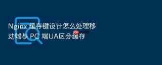 nginx 缓存键设计怎么处理移动端与 pc 端ua区分缓存