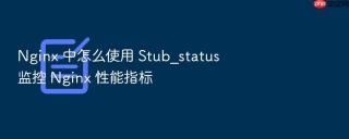 nginx 中怎么使用 stub_status 监控 nginx 性能指标