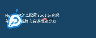 Nginx 中怎么配置 root 结合缓存模块实现静态资源极速分发