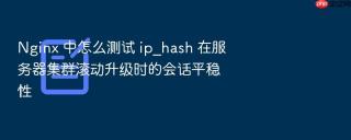 nginx 中怎么测试 ip_hash 在服务器集群滚动升级时的会话平稳性