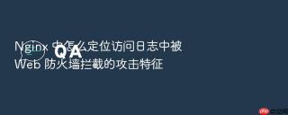 Nginx 中怎么定位访问日志中被 Web 防火墙拦截的攻击特征