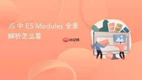 js 中 es modules 全景解析怎么看