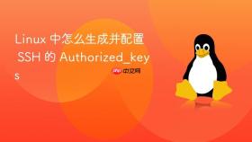 linux 中怎么生成并配置 ssh 的 authorized_keys