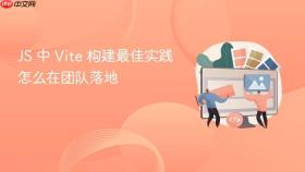 JS 中 Vite 构建最佳实践怎么在团队落地