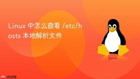 linux 中怎么查看 /etc/hosts 本地解析文件