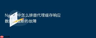 nginx 中怎么排查代理缓存响应数据被截断的故障