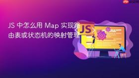js 中怎么用 map 实现路由表或状态机的映射管理