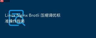 linux nginx brotli 压缩调优标准操作指南
