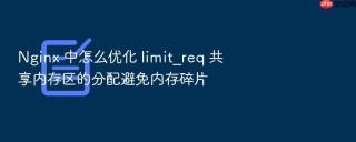 nginx 中怎么优化 limit_req 共享内存区的分配避免内存碎片